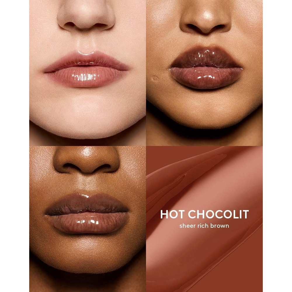 MSRP$12 Fenty Gloss Bomb Universal Lip Luminizer in Hot Chocolit 2ml